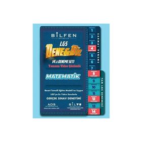 Bilfen Yayınları - 8. Sınıf Denebil Matematik 14'lü Deneme Seti