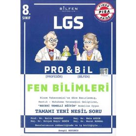 Bilfen Yayınları 8.Sınıf Fen Bilimleri Probil Yeni Nesil Soru Bankası