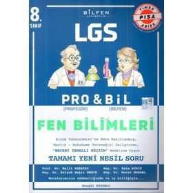 Bilfen Yayınları 8.Sınıf Fen Bilimleri Probil Yeni Nesil Soru Bankası