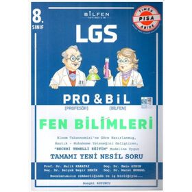 Bilfen Yayınları 8.Sınıf Fen Bilimleri Probil Yeni Nesil Soru Bankası