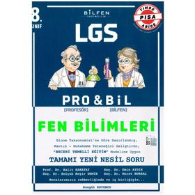 Bilfen Yayınları 8.Sınıf Fen Bilimleri Probil Yeni Nesil Soru Bankası