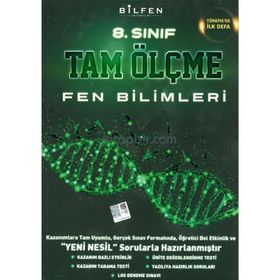 Bilfen Yayınları 8.Sınıf Fen Bilimleri Tam Ölçme Etkinlikli Soru Bankası