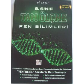 Bilfen Yayınları 8.Sınıf Fen Bilimleri Tam Ölçme Etkinlikli Soru Bankası