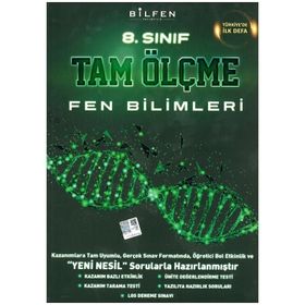 Bilfen Yayınları 8.Sınıf Fen Bilimleri Tam Ölçme Etkinlikli Soru Bankası