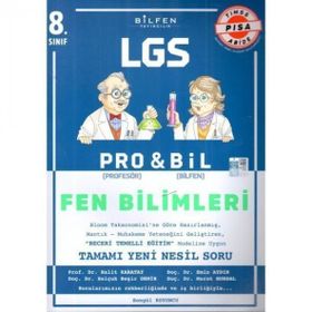 Bilfen Yayınları - 8. Sınıf LGS Fen Bilimleri Probil Soru Bankası