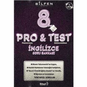 Bilfen Yayınları 8. Sınıf Lgs Pro İngilizce Yeni Nesil Soru Bankası