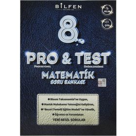 Bilfen Yayınları 8. Sınıf LGS Pro & Test Matematik Soru Bankası