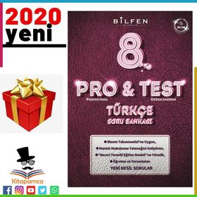 Bilfen Yayınları 8.Sınıf LGS Pro Test Türkçe Soru Bankası