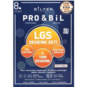 Bilfen Yayınları 8. Sınıf LGS Pro&Bil 5 Tam Deneme Seti