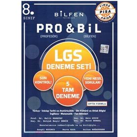 Bilfen Yayınları 8. Sınıf LGS Pro&Bil 5 Tam Deneme Seti