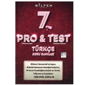 Bilfen Yayınları 8. Sınıf LGS Pro&Test Türkçe Soru Bankası