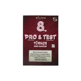Bilfen Yayınları 8. Sınıf LGS Pro&Test Türkçe Soru Bankası