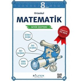 Bilfen Yayınları - 8.Sınıf Matematik Seyir Defteri - kollektif