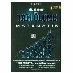 Bilfen Yayınları 8. Sınıf Matematik Tam Ölçme Soru Bankası