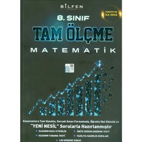 Bilfen Yayınları 8. Sınıf Matematik Tam Ölçme