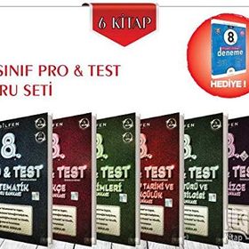 Bilfen Yayınları 8. Sınıf Pro & Test Soru Bankası Seti 6 Kitap