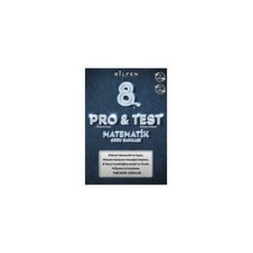 Bilfen Yayınları 8. Sınıf Pro&test Matematik Soru Bankası