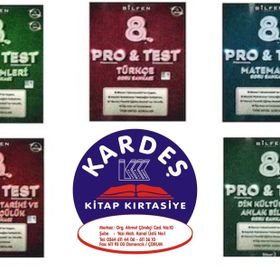 Bilfen Yayınları 8. Sınıf Pro&Test Soru Bankası Seti 5 Kitap