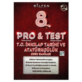Bilfen Yayınları 8. Sınıf T.C. İnkılap Tarihi ve Atatürkçülük ProTest Soru Bankası