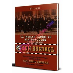 Bilfen Yayınları 8. Sınıf T.C. İnkılap Tarihi Ve Atatürkçülük Son Kontrol 8'li Deneme Seti