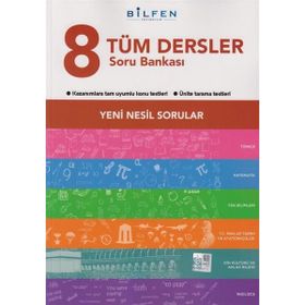 Bilfen Yayınları 8 Sınıf Tüm Dersler Soru Bankası