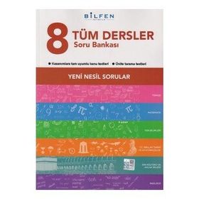 Bilfen Yayınları 8 Sınıf Tüm Dersler Soru Bankası