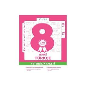 Bilfen Yayınları 8. Sınıf Türkçe Depar Yeterlilik Paketi