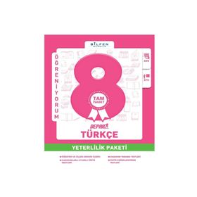 Bilfen Yayınları 8. Sınıf Türkçe Depar Yeterlilik Paketi