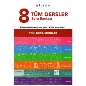 Bilfen Yayınları 8.Sınıf Yeni Nesil Sorular Tüm Dersler Soru Bankası