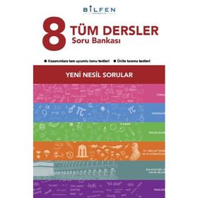 Bilfen Yayınları 8.Sınıf Yeni Nesil Sorular Tüm Dersler Soru Bankası