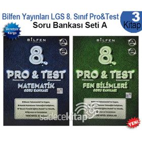 Bilfen Yayınları Bilfen 8. Sınıf Protest Soru Bankası Dörtlü LGS