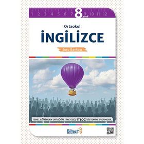 Bilfen Yayınları BİLTEST 8.Sınıf İngilizce Soru Bankası - kollektif