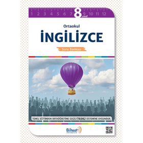 Bilfen Yayınları BİLTEST 8.Sınıf İngilizce Soru Bankası - kollektif