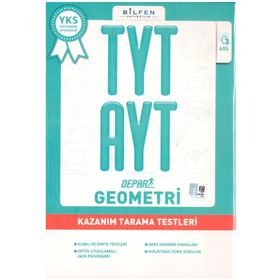 Bilfen Yayınları TYT AYT Depar Geometri Kazanım Tarama Testleri