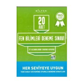 Bilfen Yayınları TYT Fen Bilimleri 20'li Deneme Seti