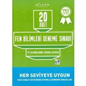 Bilfen Yayınları TYT Fen Bilimleri 20'li Deneme Seti