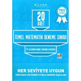Bilfen Yayınları TYT Matematik 20 Adet Deneme Sınavı