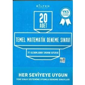 Bilfen Yayınları TYT Matematik 20 Adet Deneme Sınavı