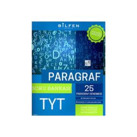 Bilfen Yayınları TYT Paragraf 25 Denemeli Soru Bankası