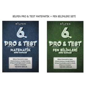 Bilfen Yayınları Yayıncılık 6. Sınıf Matematik ProTest Soru Bankası