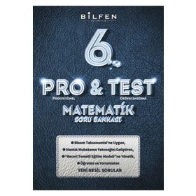 Bilfen Yayınları Yayıncılık 6. Sınıf Matematik ProTest Soru Bankası