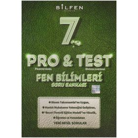 Bilfen Yayınları Yayıncılık 7. Sınıf Fen Bilimleri ProTest Soru Bankası