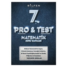 Bilfen Yayınları Yayıncılık 7. Sınıf Matematik ProTest Soru Bankası