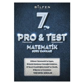 Bilfen Yayınları Yayıncılık 7. Sınıf Matematik ProTest Soru Bankası