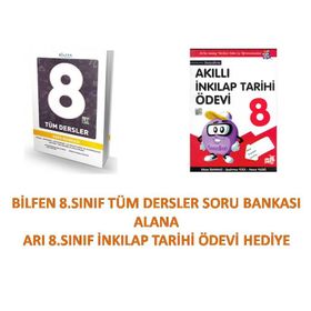 Bilfenilköğretim 8. Sınıf Tüm Dersler Soru Bankası Bilfen Yayınları