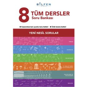Bilfenilköğretim 8. Sınıf Tüm Dersler Soru Bankası Bilfen Yayınları