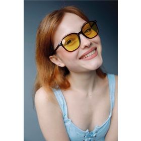 Bilge Karga BK32233277711 Louis Brown Yellow Güneş Gözlüğü