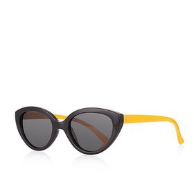 Bilge Karga Raya Yellow Black Kız Çocuk Black Güneş Gözlüğü