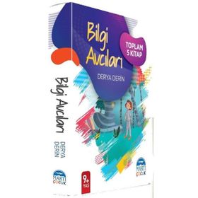 Bilgi Avcıları - 9+ Yaş 5 Kitap Takım Derya Derin - Martı Çocuk Yayınları