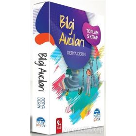 Bilgi Avcıları - 9+ Yaş 5 Kitap Takım Derya Derin - Martı Çocuk Yayınları
